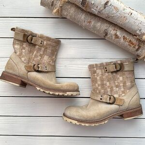 Woolrich Women Baltimore Harness Boot Suede/Wool size 10